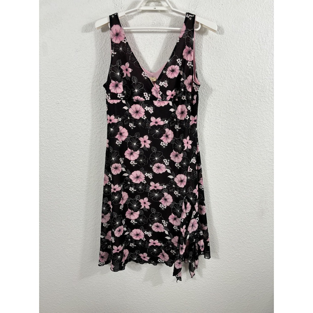 Vintage‎ Gemini Dress Womens Large Floral Fairy Fairycore Y2K USA